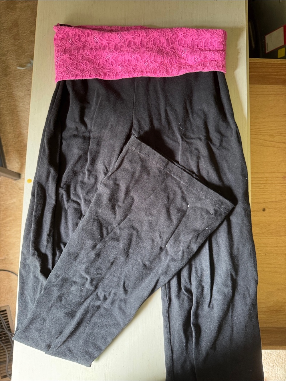 VINTAGE 2012 Aerie Fold over yoga pants